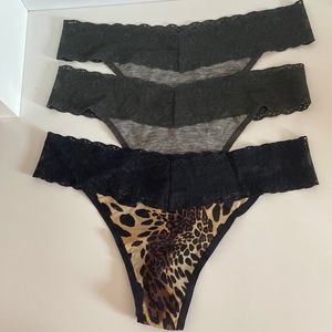 (3) NATORI Bliss Perfection Thong